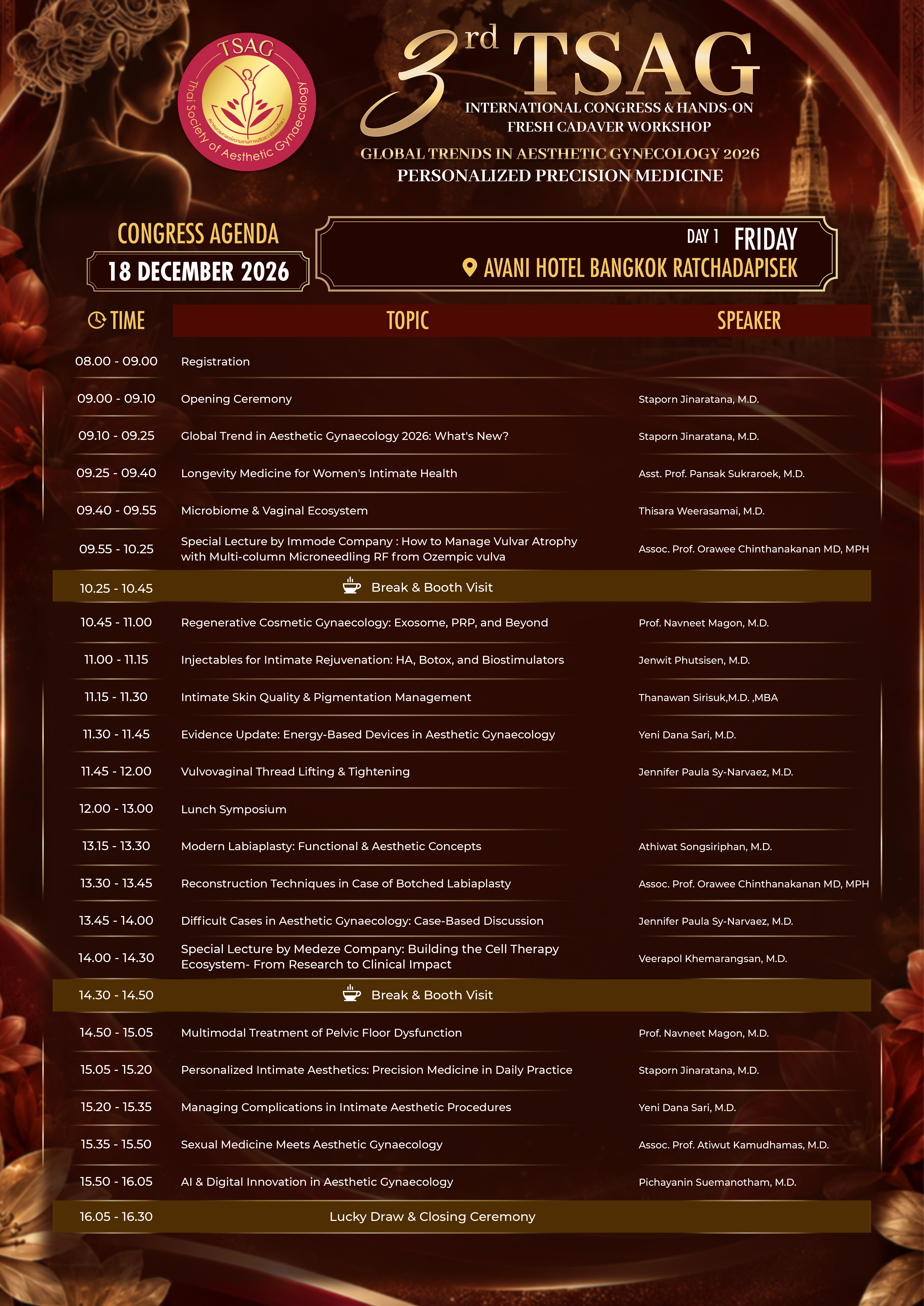 TSAG 2026 Agenda 18 December